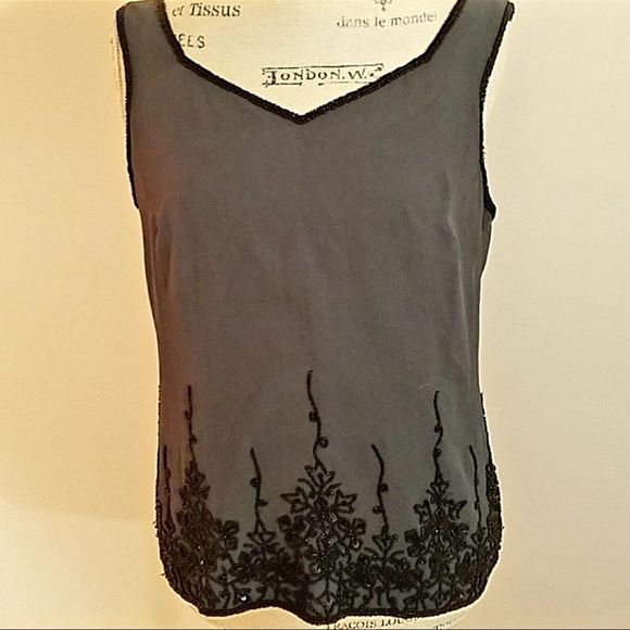 Ikara beaded tank and blouse - Picture 3 of 7